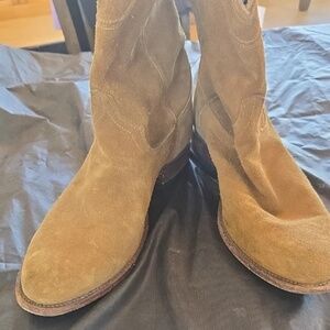 Tecovas Men's Brown Suede Boots